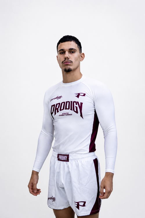 'Crimson' LS Rash Guard